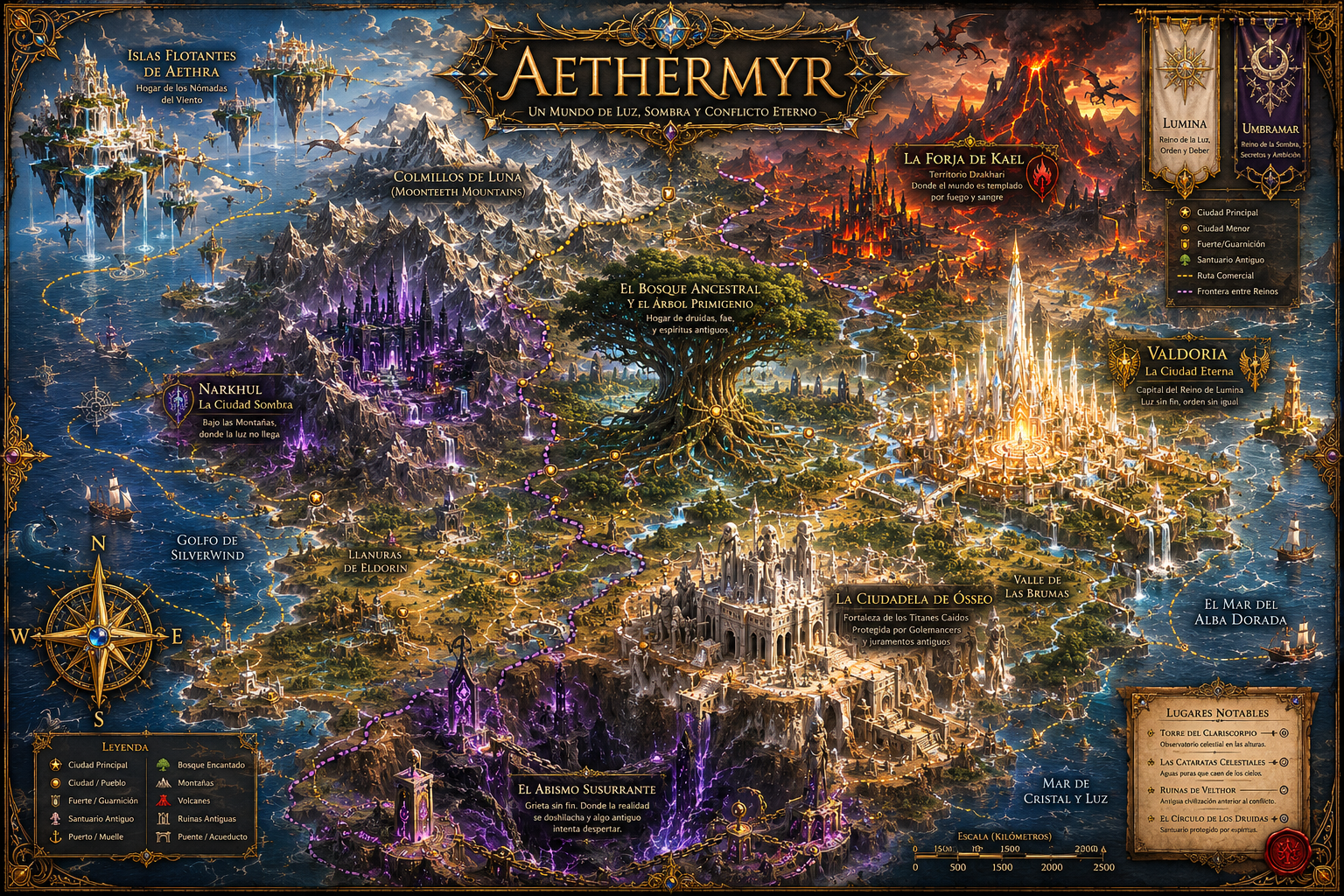 Mapa de Aethermyr